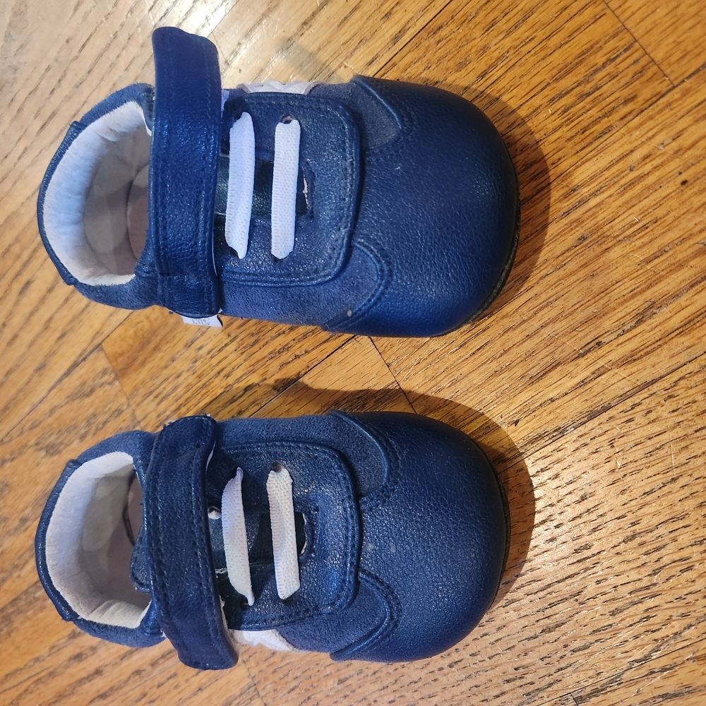 Navy Blue Kids Shoes